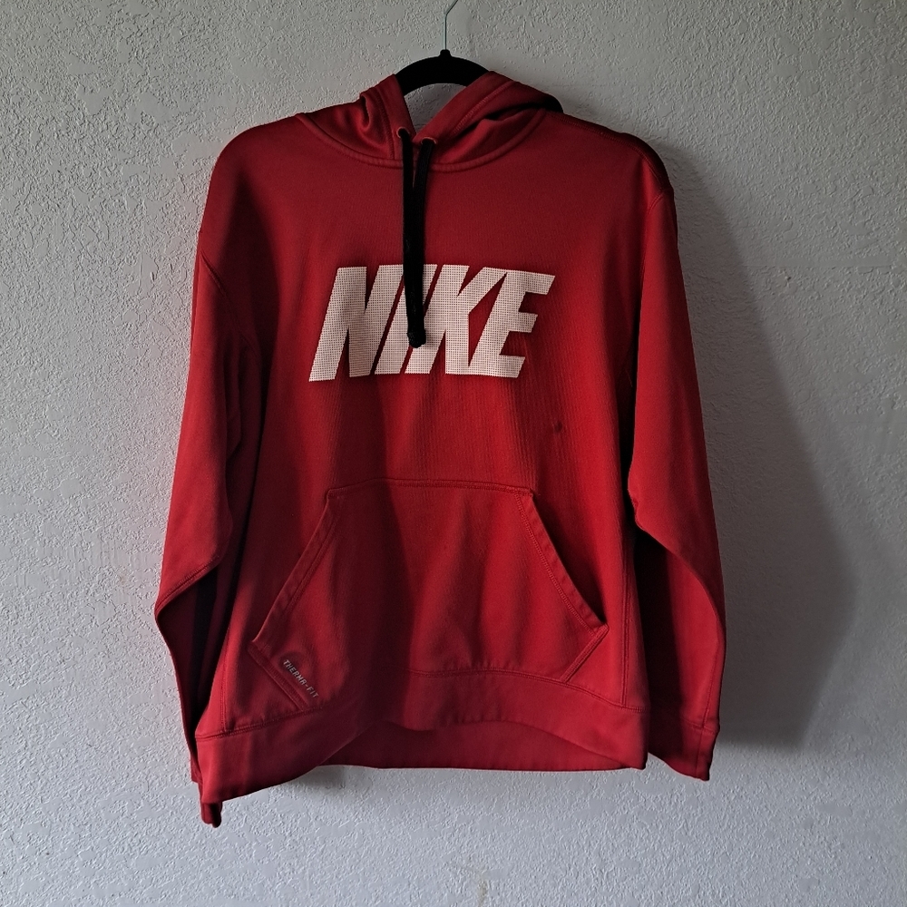 Men's Red Nike Sweatshirt